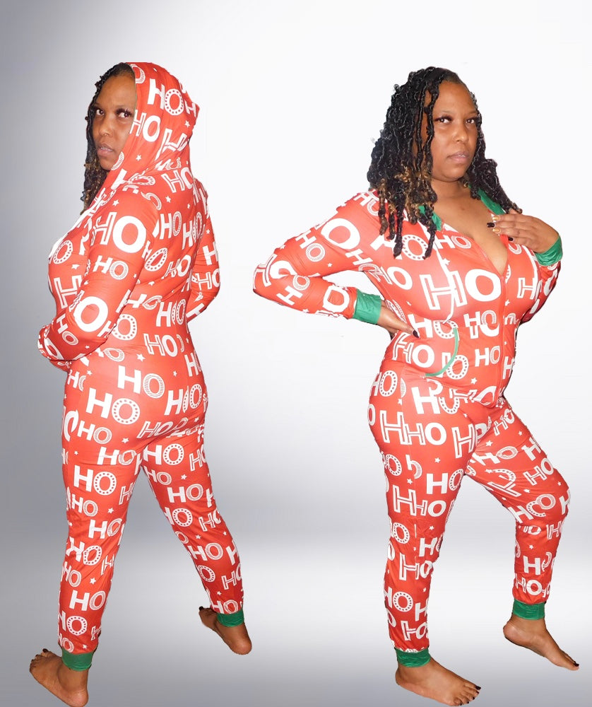 Ho ho 2025 ho christmas onesie